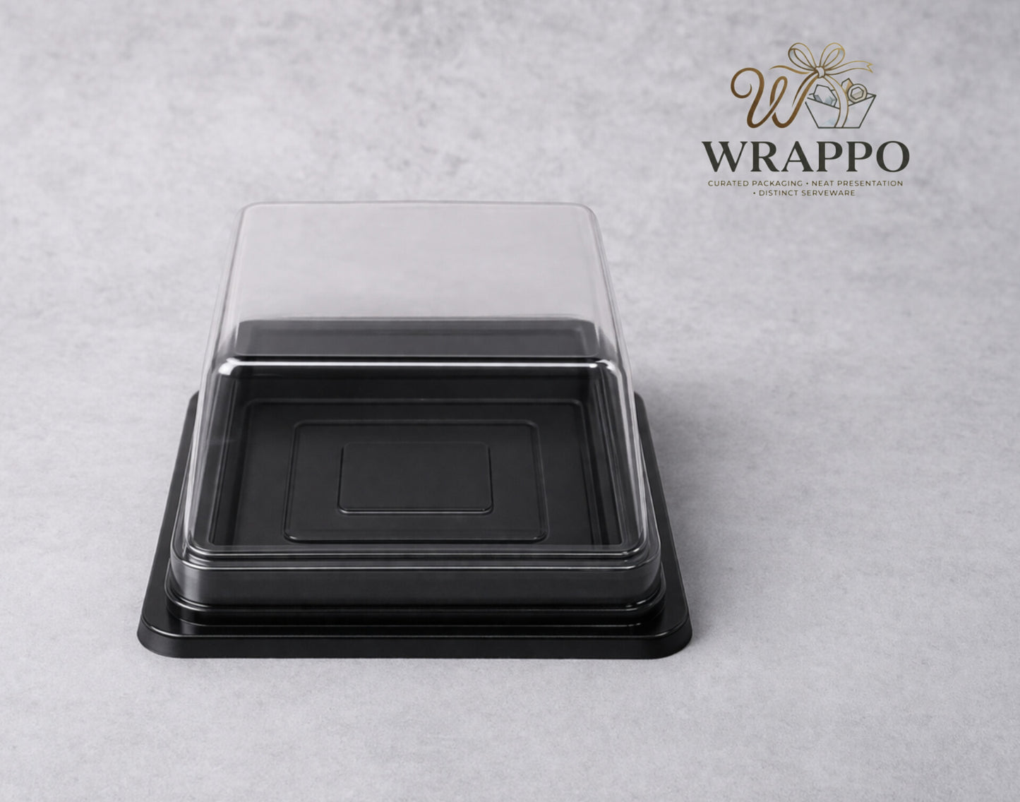 Black Pastry Box