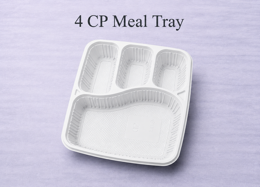 4CP Meal Tray With LID