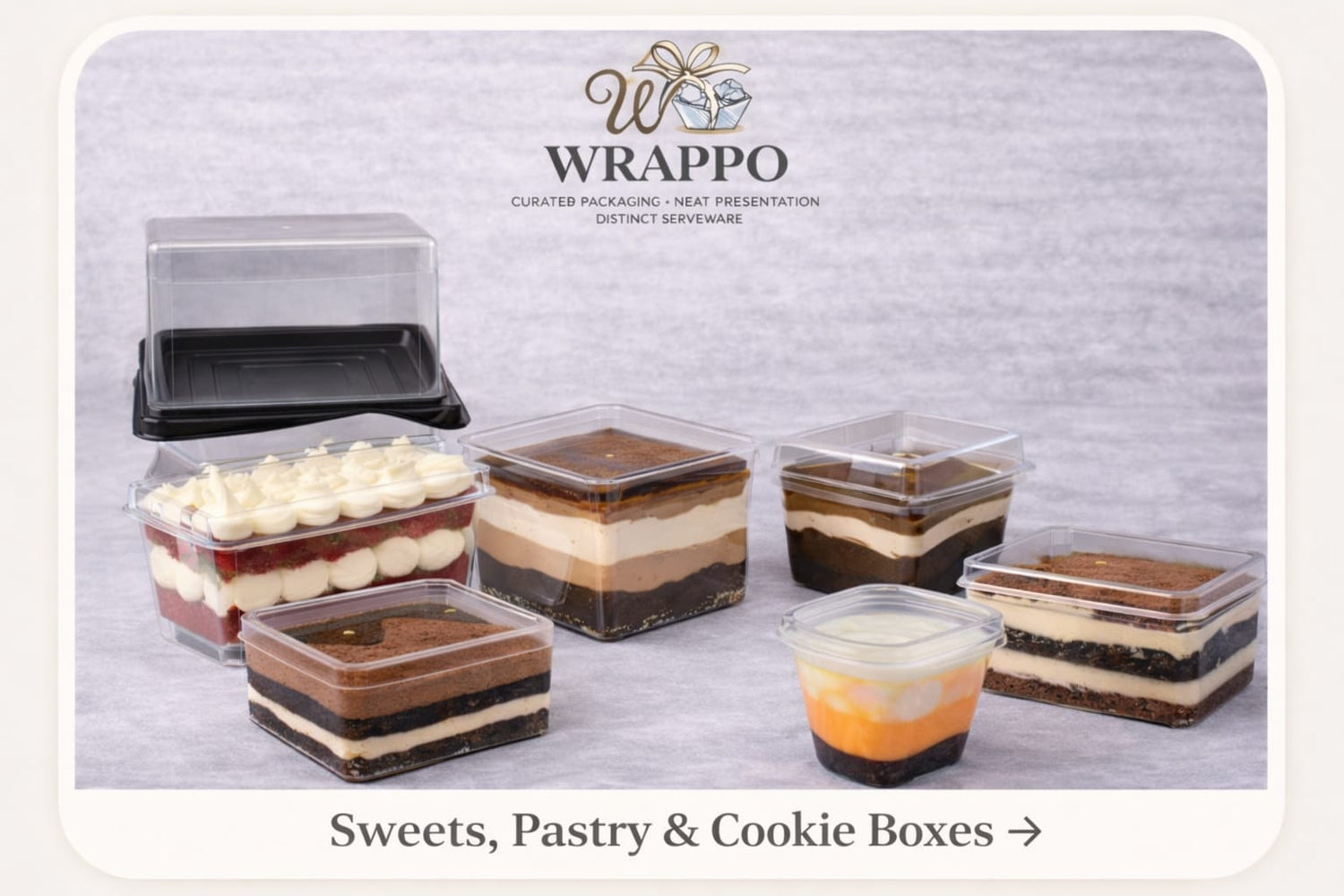 Sweets, Pastry & Cookie Boxes