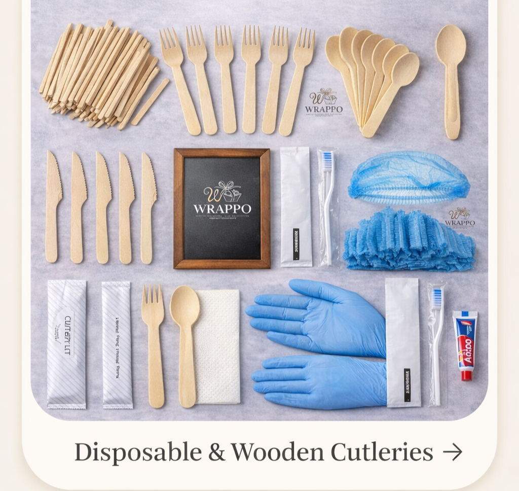 Disposable & Wooden Cutleries