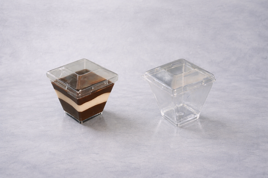 60 ML Square Dessert Cup