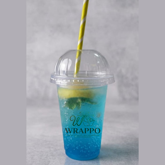 300 ML PET Glass with Dome Lid