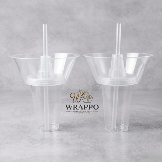 300 ML Tower Fryer Glass