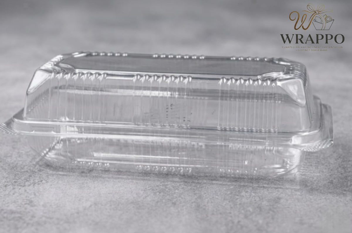 16cm Transparent Medium Cake Box – Wrappo