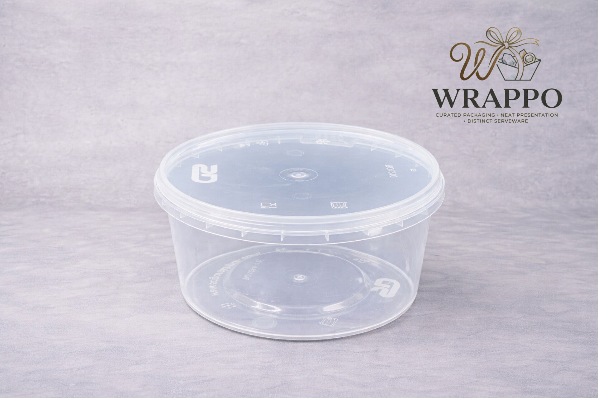 500ml Cookie Container with Tamper Lock – Wrappo