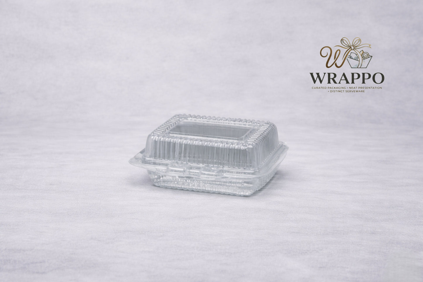 75 ML Clear Hinged Box