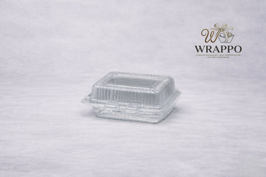 75 ML Clear Hinged Box