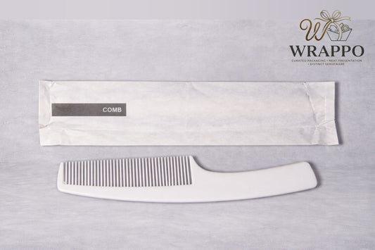 Disposable White Comb