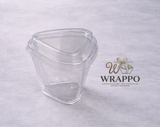 60 ML Mini Triangle Dessert Cup