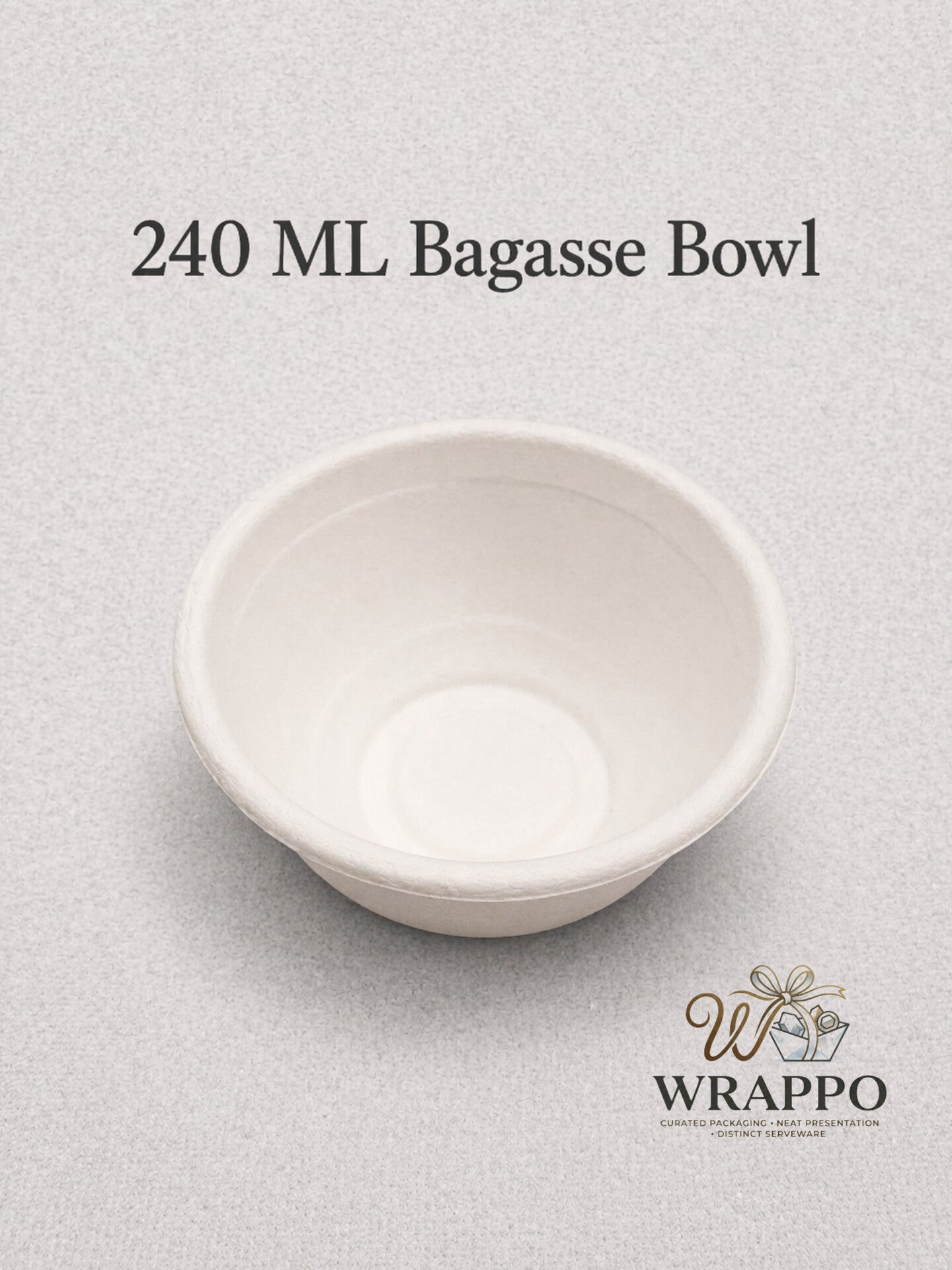 240 ML Bagasse Bowl