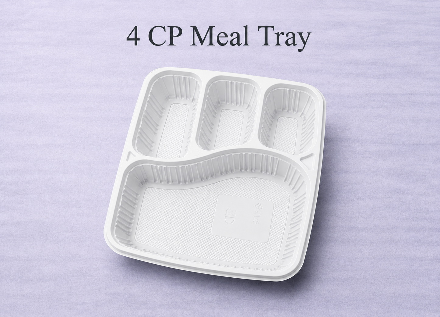 4CP Meal Tray With LID