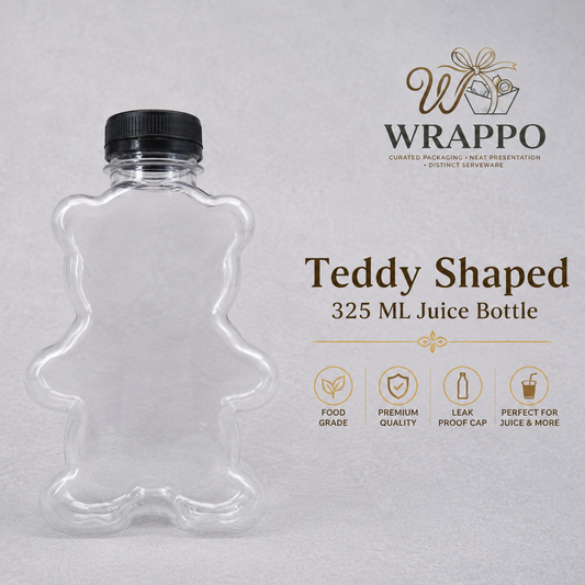 325 ML Teddy Bear Juice Bottle