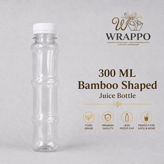 300 ML Bamboo Juice Bottle