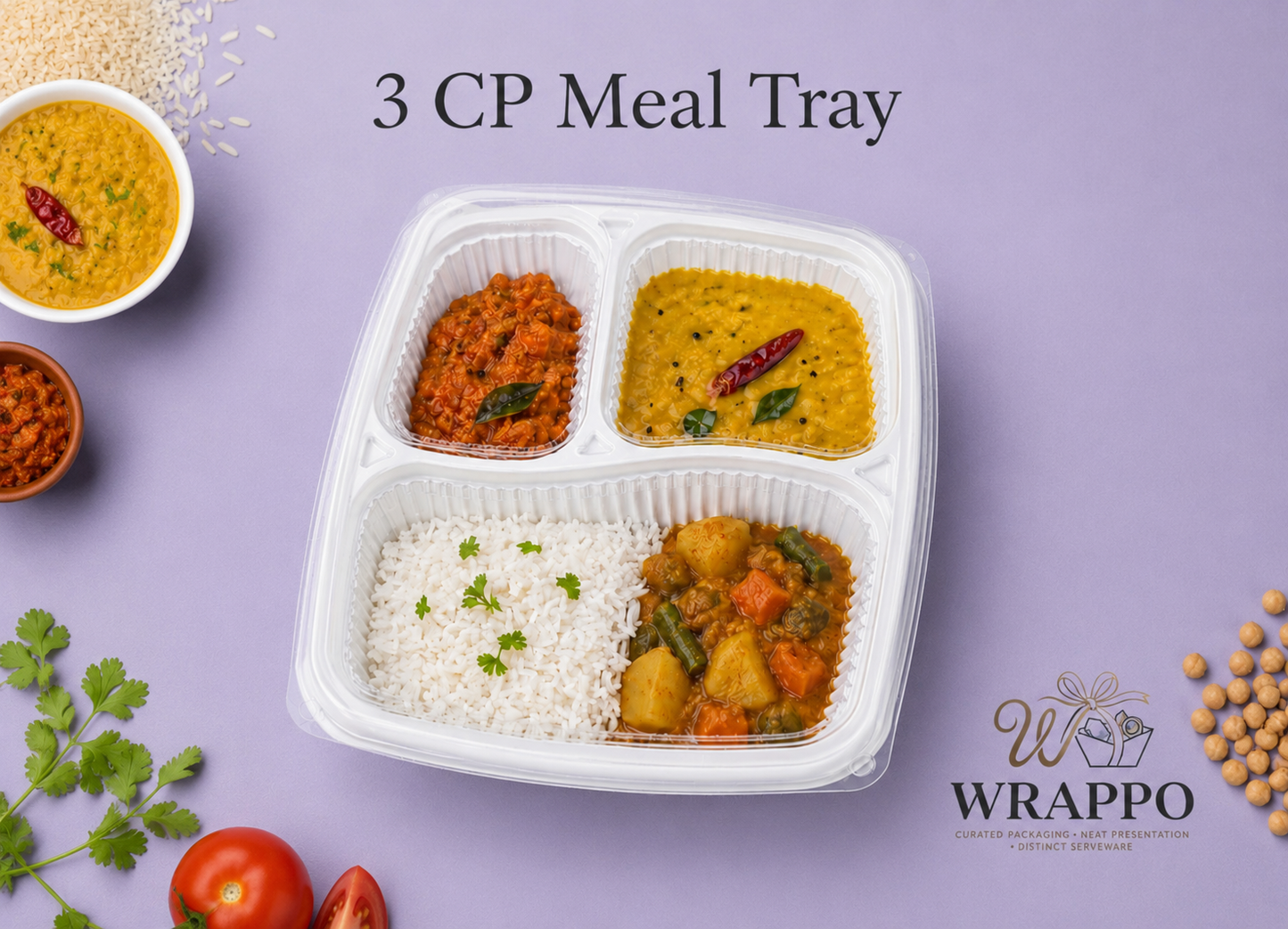 3CP Mini Tray With LID