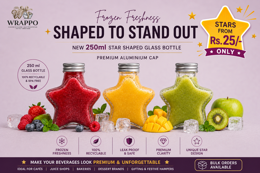 Star Shaped Juice Bottle