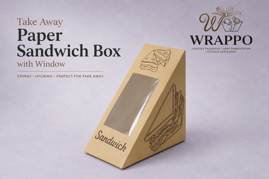 Paper Sandwich Box With Window