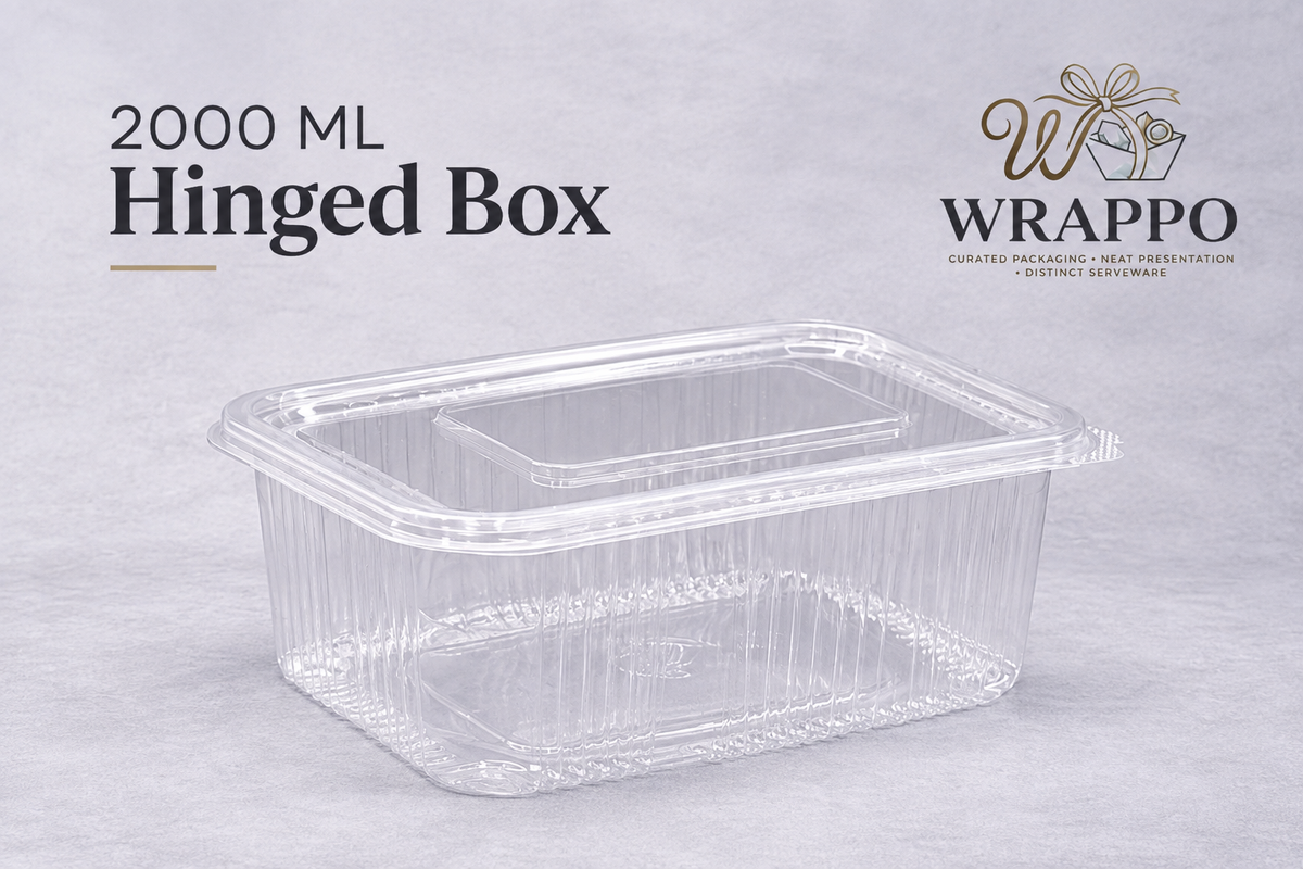2000 ML Hinged Box